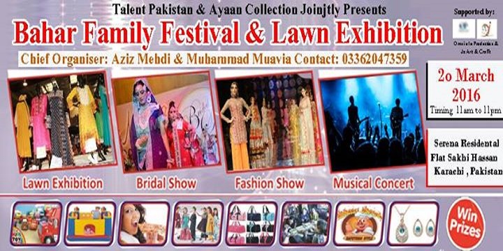 Bahar Family Festival and Lawn Exhibition
