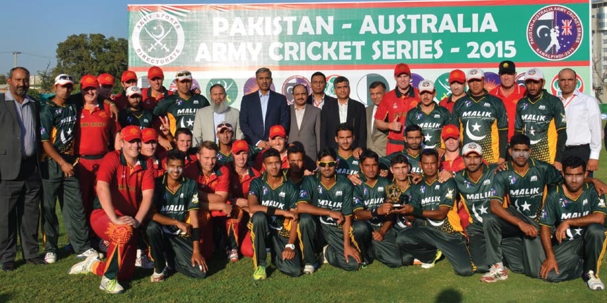 Pakistan Australia Army Cricket Series