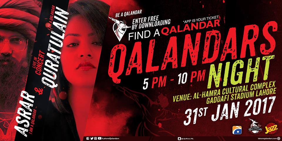 Lahore Qalandars Concert