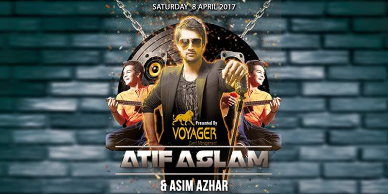 Atif Aslam and Asim Azhar