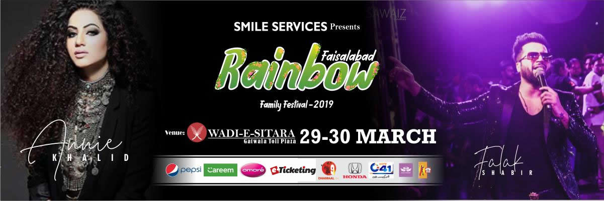 Rainbow Family Festival Tickets Smile Services Pakistan