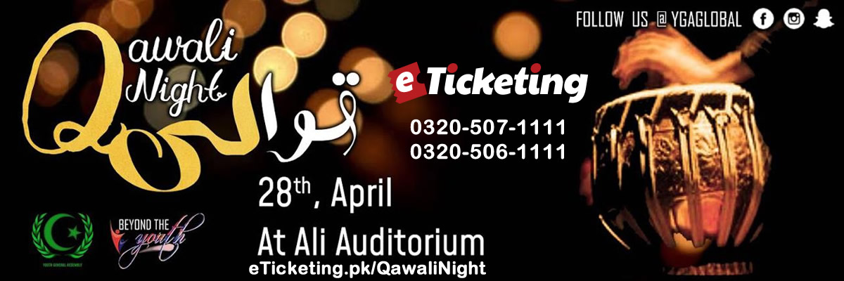 Qawali Night Tickets Youth General Assembly