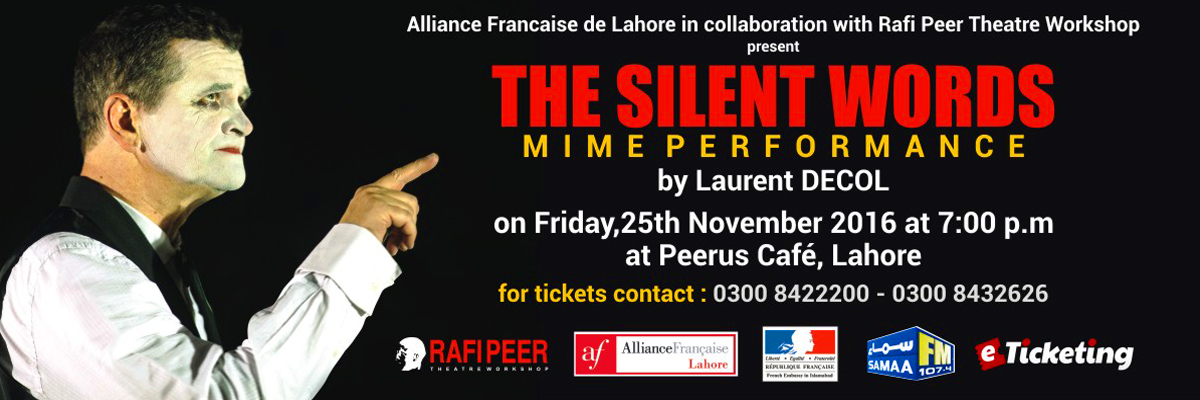 The Silent Words Tickets Rafi Peer Theatre Workshop