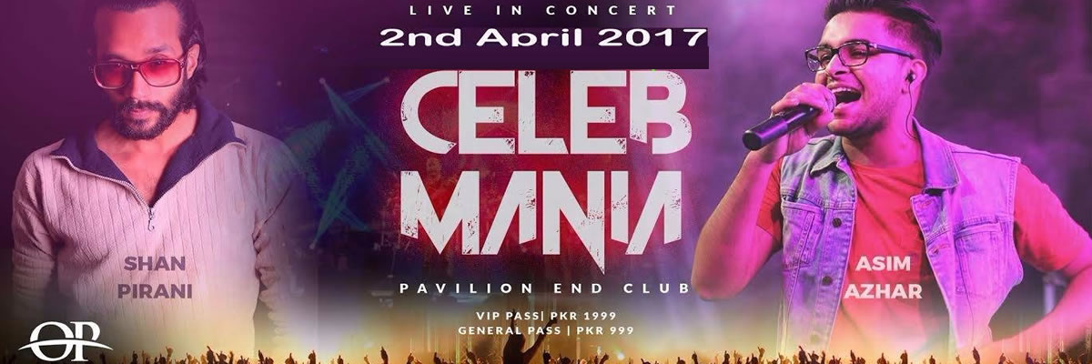 Celeb Mania Tickets 