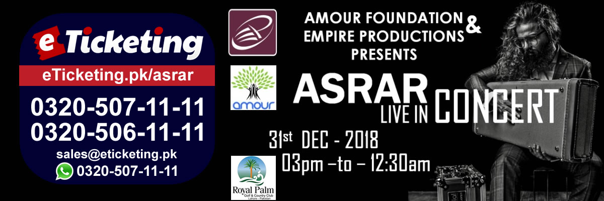 Asrar Tickets Empire Productions