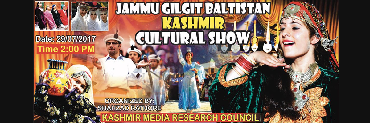 Jammu Gilgit Baltistan Kashmir Cultural Show Tickets Kashmir Media Research Council