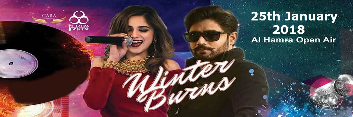 Winter Burns Live Concert with Abrar Ul Haq and Aima Baig Tickets 