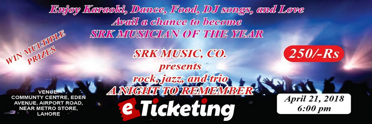 SRK Musician of the Year Tickets SRK Music, CO