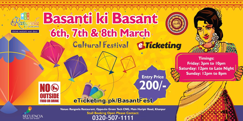 Basant Fest Tickets
