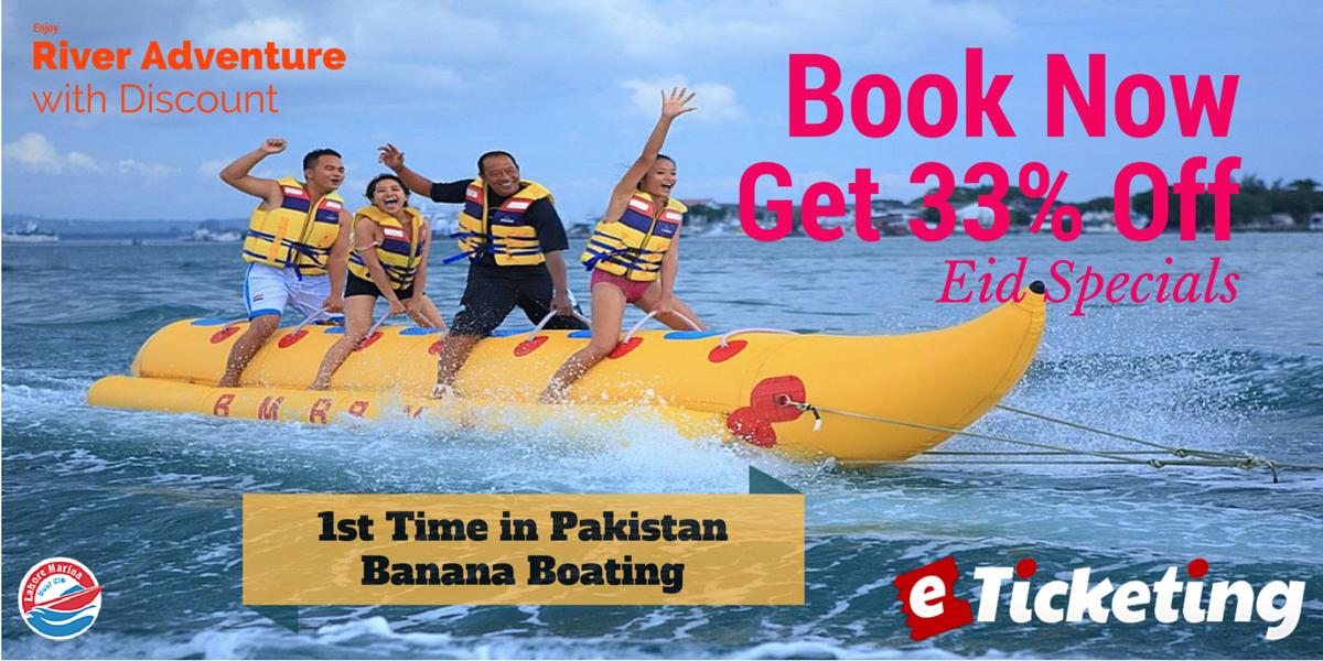 Banana Boating Tickets