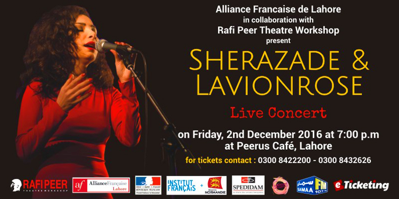 Sherazade And LavionRose Tickets