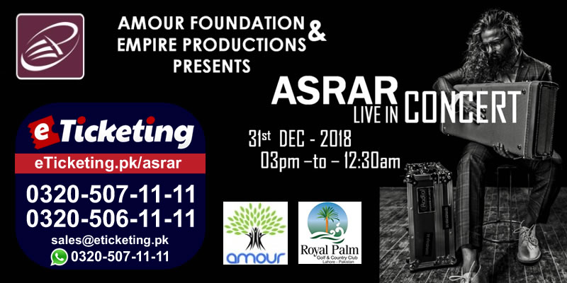 Asrar Tickets