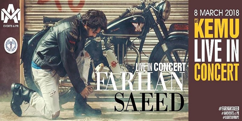 Farhan Saeed Live At KEMU Tickets