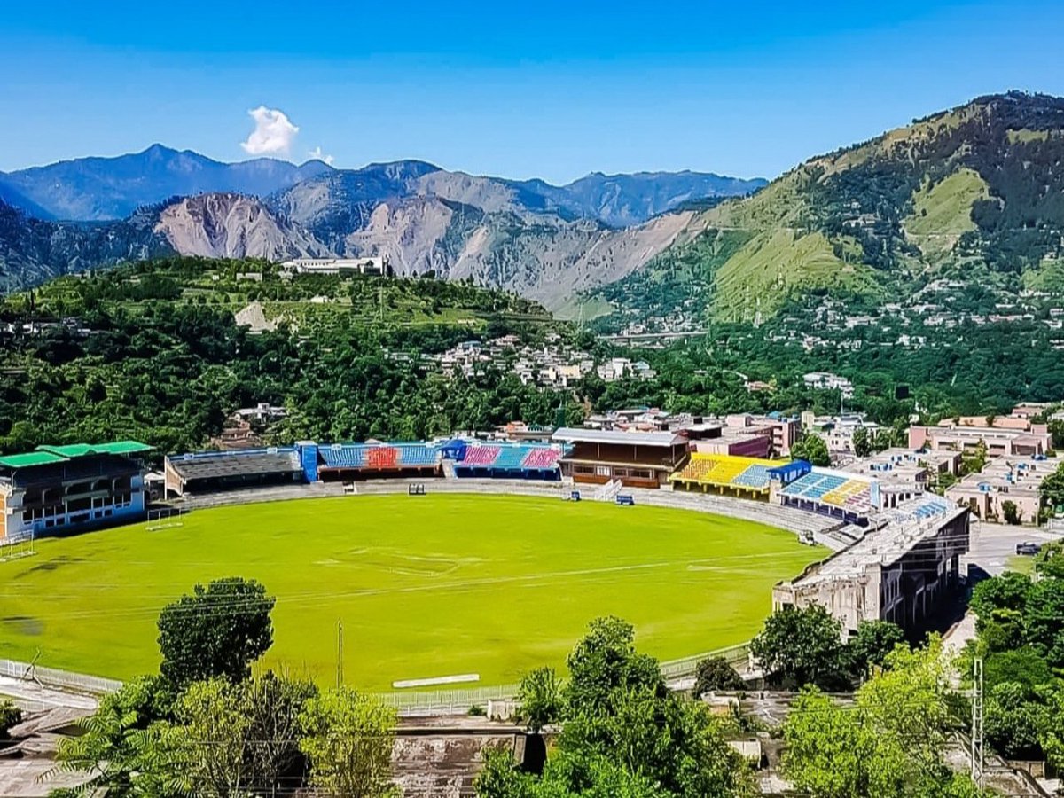 Muzaffarabad Cricket Ground seating plan